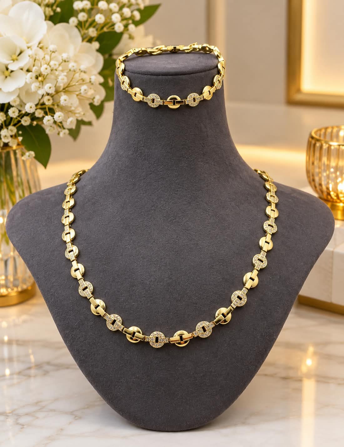 KOLYE BİLEKLİK SET